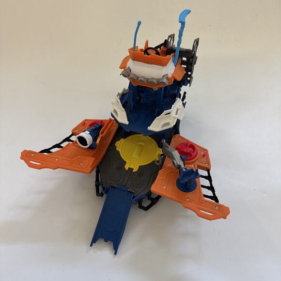 Fisher Price Imaginext Deep Sea Mission Command Ship Boat Diver 2 Figures CLEAN - Picture 4 of 8